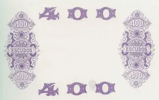 Spain 400 Escudos, 1870 reverse