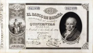Spain 500 Pesetas, 1874 obverse