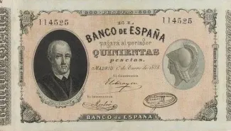 Spain 500 Pesetas, 1878 obverse