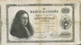 Spain 500 Pesetas, 1880 obverse