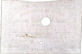 Spain 500 Reales de Vellón, 1857 reverse
