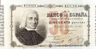 Spain 50 Pesetas, 1880 obverse
