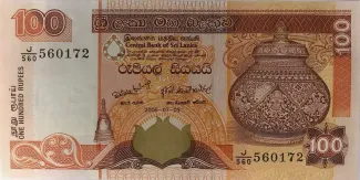 Sri Lanka 100 Rupees, 2006 image