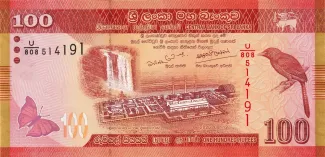 Sri Lanka 100 Rupees, 2022 image