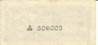 Sri Lanka 10 Cents - George VI, 1942-1943 reverse