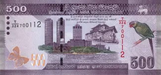 Sri Lanka 500 Rupees, 2022 image