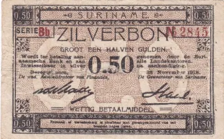 Suriname 0 Gulden, 1918 image