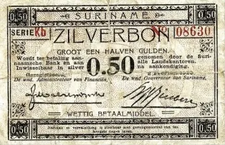 Suriname 0 Gulden, 1920 image