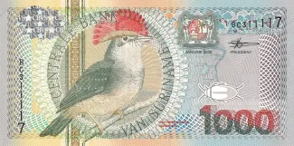 Suriname 1.000 Gulden, 2000 image