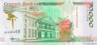 Suriname 10 000, 1997 image