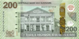 Suriname 200 Dollars, 2024 image