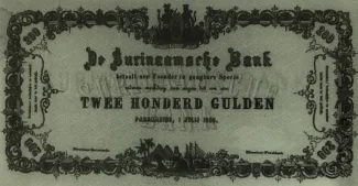 Suriname 200 Gulden, 1909 image