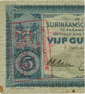 Suriname 2 Gulden, 1935 image