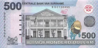 Suriname 500 Dollars, 2024 image