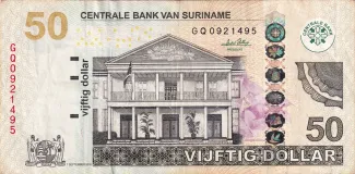 Suriname 50 Dollars, 2020 image