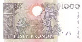 Sweden 1.000 Kronor, 2005 reverse