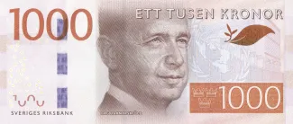 Sweden 1.000 Kronor, 2014 image