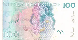 Sweden 100 Kronor, 2001-2014 reverse