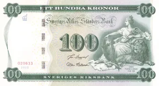 Sweden 100 Kronor, 2005 obverse