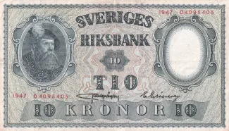 Sweden 10 Kronor, 1960 image