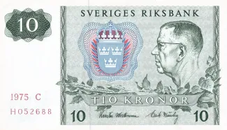 Sweden 10 Kronor, 1990 image