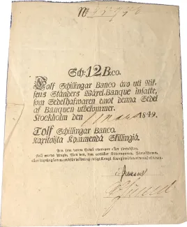 Sweden 12 Skilling, 1836 image