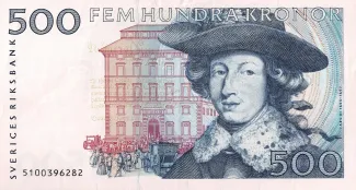 Sweden 500 Kronor, 1986 image