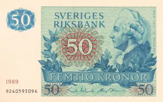 Sweden 50 Kronor, 1990 image