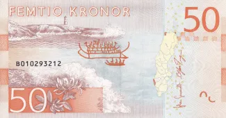 Sweden 50 Kronor, 2014 reverse