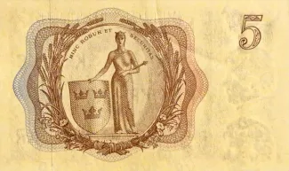 Sweden 5 Kronor, 1962-1963 reverse