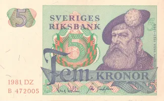 Sweden 5 Kronor, 1981 image