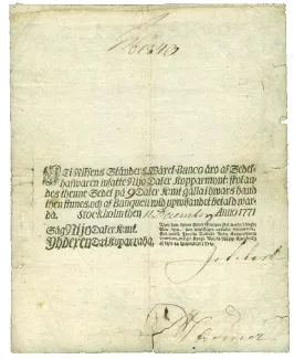 Sweden 9 Daler, 1776 image