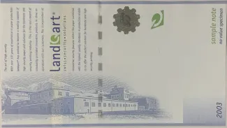 Switzerland 0 note, 2003 reverse