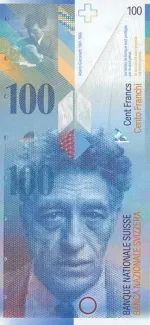 Switzerland 100 Francs 8th, 2014 image