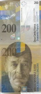 Switzerland 200 Francs 8th, 2013 image