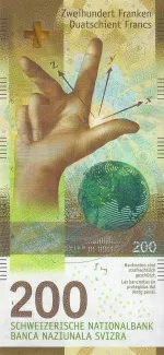 Switzerland 200 Francs 9th, 2019 image