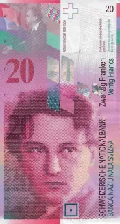 Switzerland 20 Francs 8th, 2014 image