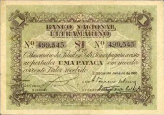 Timor-Leste 1 Pataca, 1915-1922 obverse