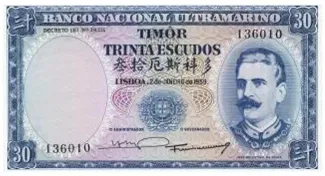 Timor-Leste 30 Escudos, 1959 image