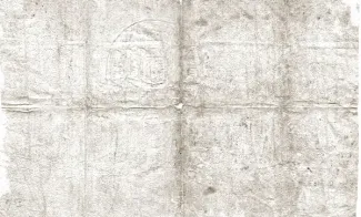 Tønder, County of 1 Mark, 1713 reverse