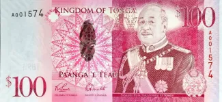 Tonga 100 Pa'anga, 2008 image