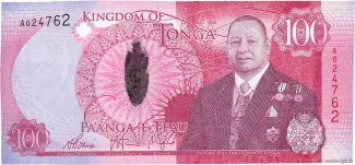 Tonga 100 Pa'anga, 2015 image