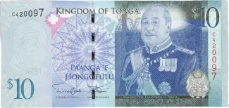 Tonga 10 Pa'anga, 2009 image