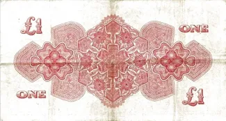 Tonga 1 Pound, 1937-1938 reverse