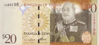 Tonga 20 Pa'anga, 2009 image