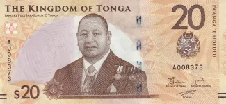 Tonga 20 Pa'anga, 2023 image