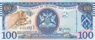 Trinidad and Tobago 100 Dollars, 2006 image