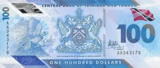 Trinidad and Tobago 100 Dollars, 2019 image