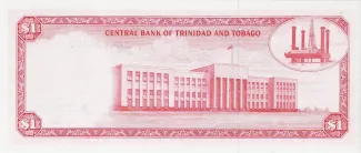Trinidad and Tobago 1 Dollar, 1977-1984 reverse
