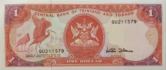 Trinidad and Tobago 1 Dollar, 1985 image